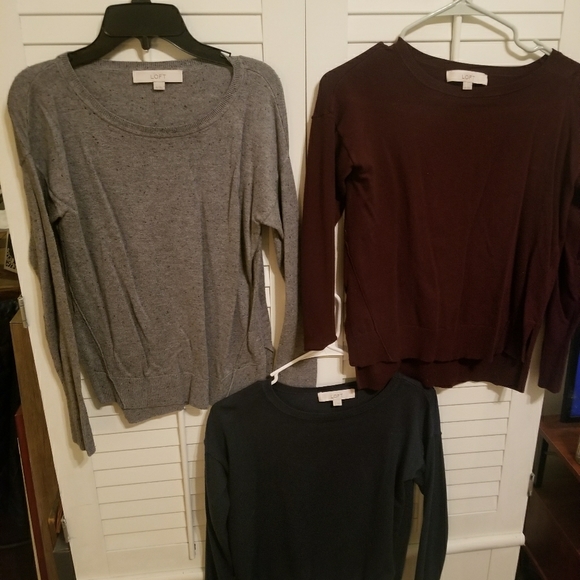 Bundle of Loft Xsmall Long Sleeve Shirts - Picture 1 of 3